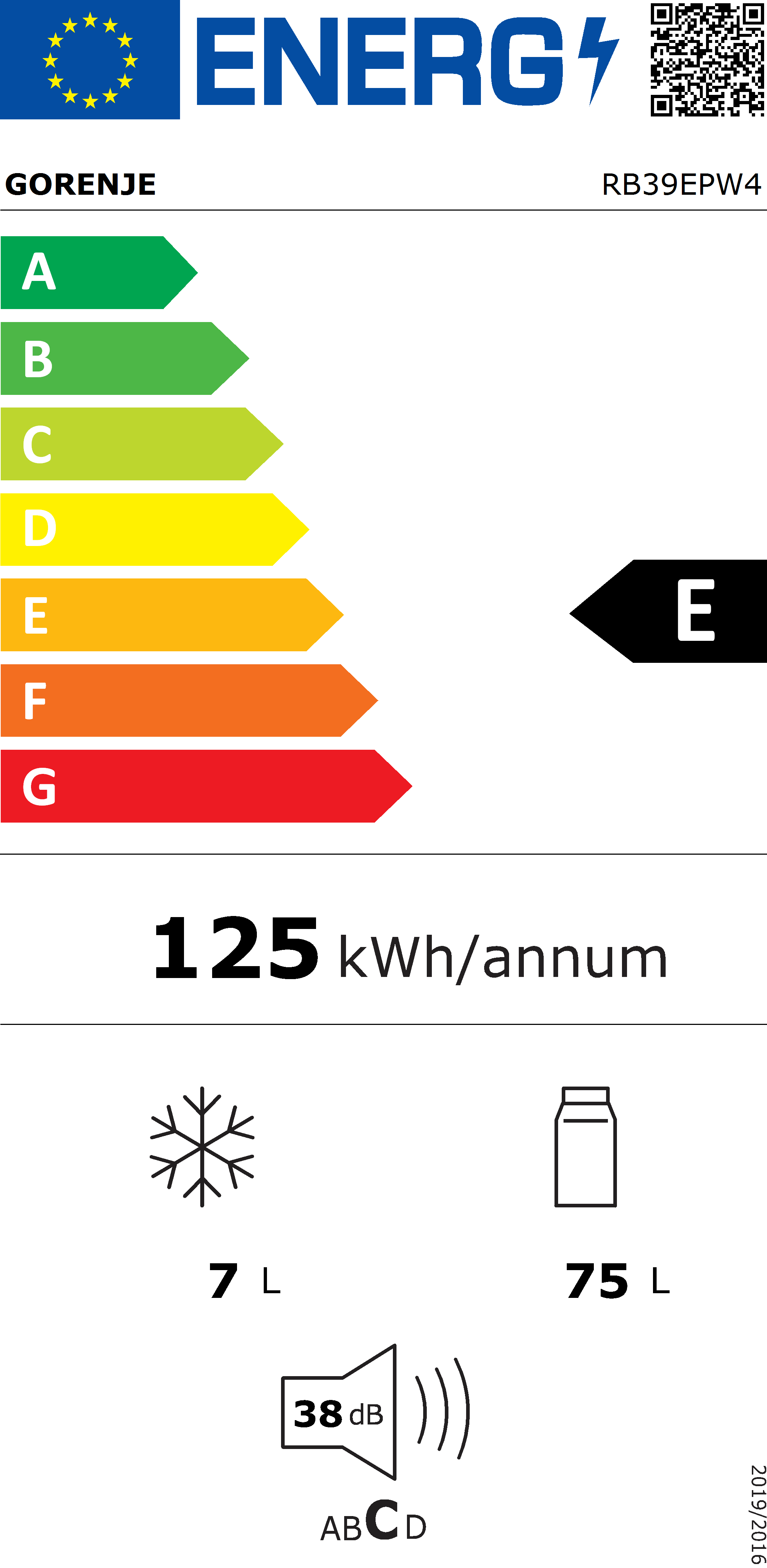Energy label